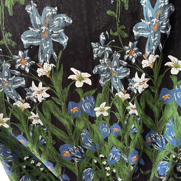 Lux Black and Blue Camisole with Sparkling Gradient - Picture 2 of 2